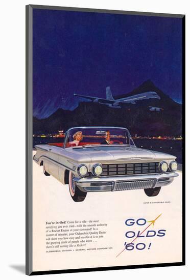 GM Oldsmobile - Go Olds '60!-null-Mounted Art Print