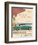 GM Oldsmobile-Holidy Classic98-null-Framed Art Print