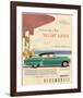 GM Oldsmobile-Holidy Classic98-null-Framed Art Print