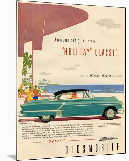 GM Oldsmobile-Holidy Classic98-null-Mounted Art Print