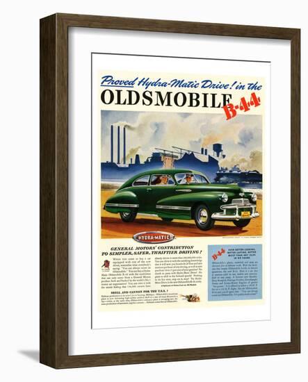 GM Oldsmobile-Hydramatic Drive-null-Framed Art Print