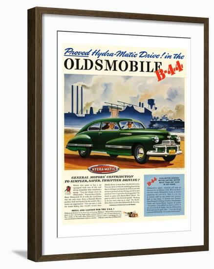 GM Oldsmobile-Hydramatic Drive-null-Framed Art Print