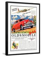 GM Oldsmobile - Like the B-19-null-Framed Art Print
