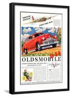 GM Oldsmobile - Like the B-19-null-Framed Art Print