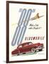 GM Oldsmobile - Make a Date-null-Framed Art Print