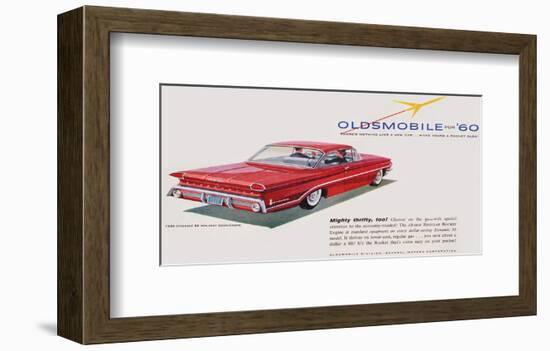 GM Oldsmobile - Mighty Thrifty-null-Framed Art Print