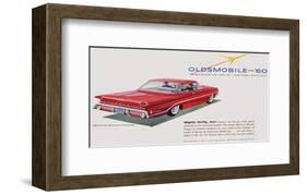 GM Oldsmobile - Mighty Thrifty-null-Framed Art Print