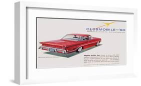 GM Oldsmobile - Mighty Thrifty-null-Framed Art Print