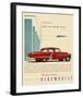 GM Oldsmobile - Modern Classic-null-Framed Art Print