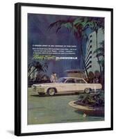 GM Oldsmobile - Ninety Eight-null-Framed Art Print