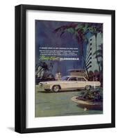 GM Oldsmobile - Ninety Eight-null-Framed Art Print