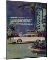 GM Oldsmobile - Ninety Eight-null-Mounted Art Print
