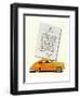 GM Oldsmobile-No Shift Driving-null-Framed Art Print