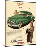 GM Oldsmobile - Own An Olds-null-Mounted Art Print