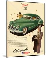 GM Oldsmobile - Own An Olds-null-Mounted Art Print