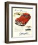 GM Oldsmobile-Postwar Driving!-null-Framed Premium Giclee Print