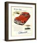 GM Oldsmobile-Postwar Driving!-null-Framed Art Print