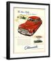 GM Oldsmobile-Postwar Driving!-null-Framed Art Print
