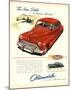 GM Oldsmobile-Postwar Driving!-null-Mounted Art Print