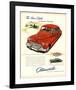 GM Oldsmobile-Postwar Driving!-null-Framed Art Print