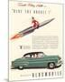 GM Oldsmobile- Ride the Rocket-null-Mounted Premium Giclee Print