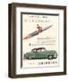 GM Oldsmobile- Ride the Rocket-null-Framed Art Print