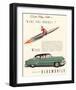 GM Oldsmobile- Ride the Rocket-null-Framed Art Print