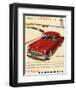 GM Oldsmobile - Rocket Engine-null-Framed Art Print