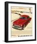 GM Oldsmobile - Rocket Engine-null-Framed Art Print