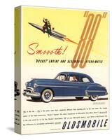 GM Oldsmobile - Rocket Engine-null-Stretched Canvas