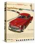 GM Oldsmobile - Rocket Engine-null-Stretched Canvas