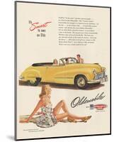 GM Oldsmobile - Smart to Own-null-Mounted Art Print