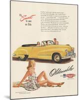 GM Oldsmobile - Smart to Own-null-Mounted Art Print