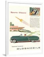 GM Oldsmobile - Sports Classic-null-Framed Art Print