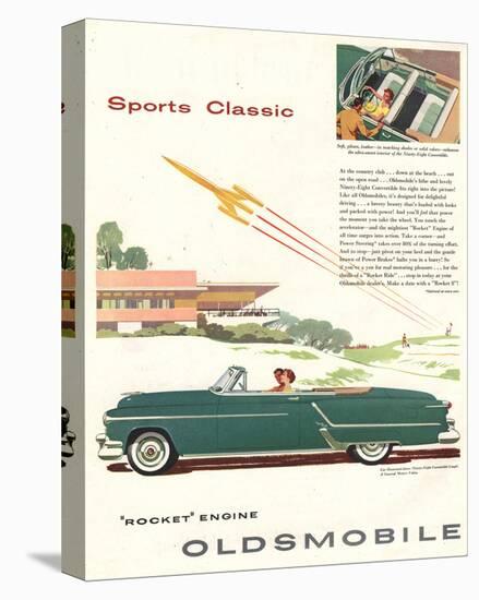 GM Oldsmobile - Sports Classic-null-Stretched Canvas