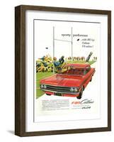 GM Oldsmobile-Sporty Performer-null-Framed Art Print