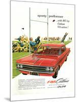 GM Oldsmobile-Sporty Performer-null-Mounted Art Print