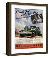 GM Oldsmobile - Stands Out-null-Framed Art Print