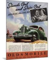 GM Oldsmobile - Stands Out-null-Mounted Art Print