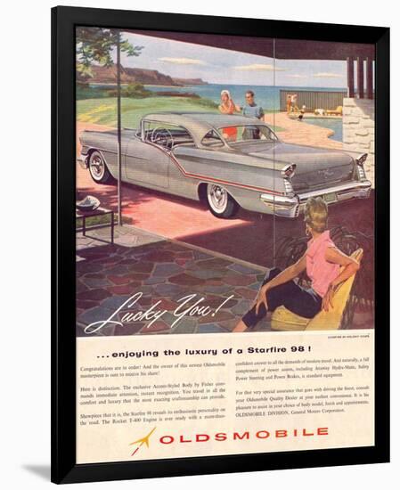 GM Oldsmobile - Starfire 98-null-Framed Premium Giclee Print