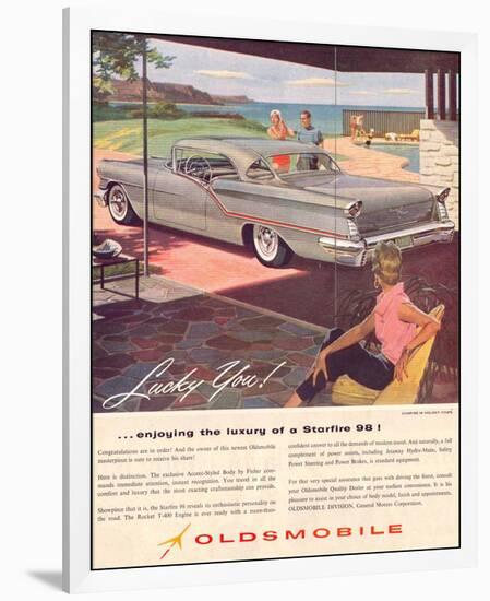 GM Oldsmobile - Starfire 98-null-Framed Premium Giclee Print