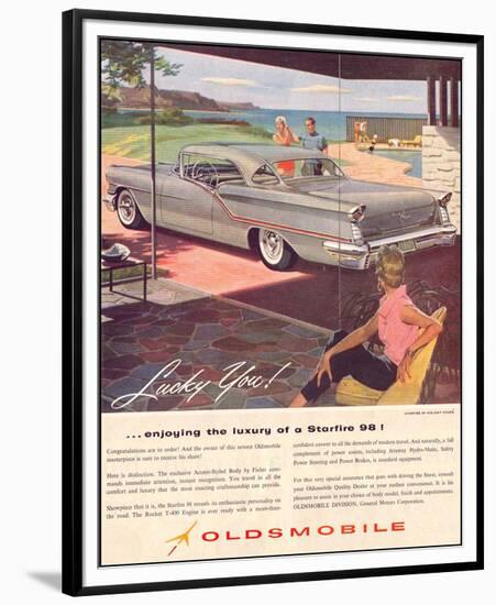 GM Oldsmobile - Starfire 98-null-Framed Premium Giclee Print