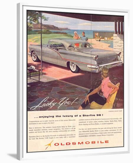 GM Oldsmobile - Starfire 98-null-Framed Premium Giclee Print