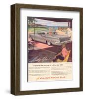 GM Oldsmobile - Starfire 98-null-Framed Art Print