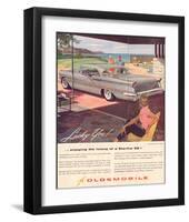 GM Oldsmobile - Starfire 98-null-Framed Art Print