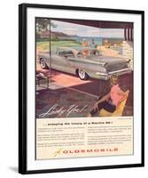 GM Oldsmobile - Starfire 98-null-Framed Art Print