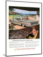 GM Oldsmobile - Starfire 98!-null-Mounted Art Print