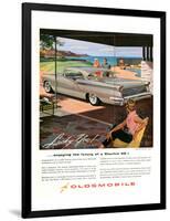 GM Oldsmobile - Starfire 98!-null-Framed Art Print