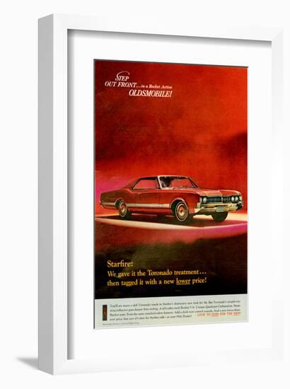 GM Oldsmobile - Step Out Front-null-Framed Art Print