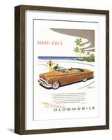 GM Oldsmobile - Summer Classic-null-Framed Art Print